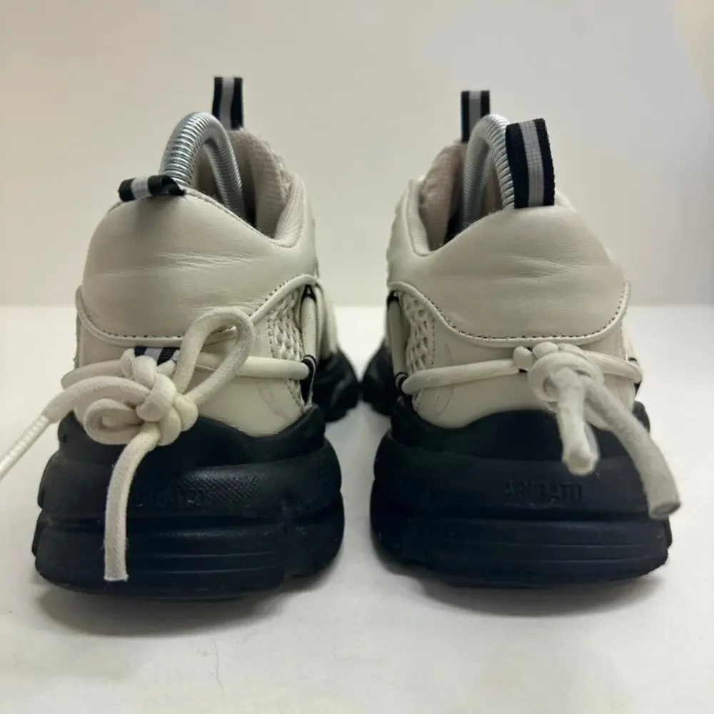 VERY GOOD Axel Arigato Marathon Runner Platform Sneaker 40.33075 Cream/Black 7 - Picture 8 of 13